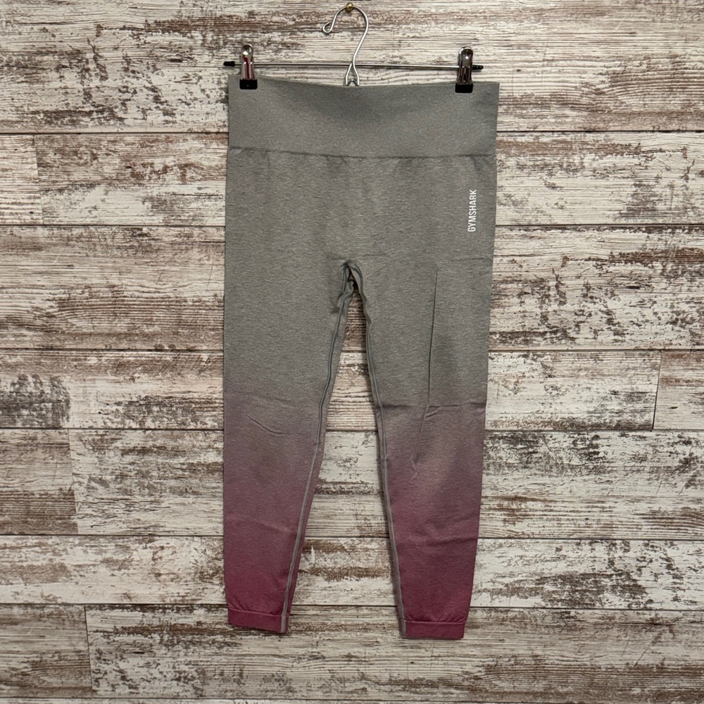 Gymshark Gray to Purple Ombre Leggings